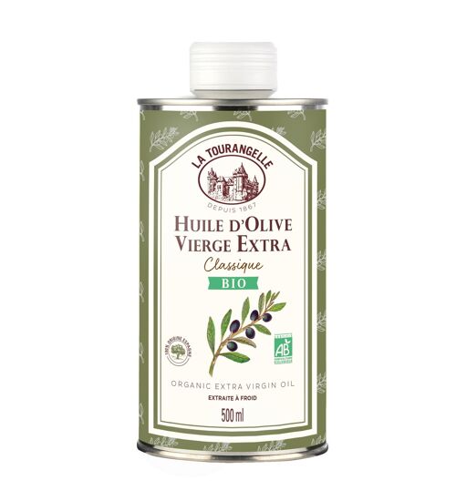 Biologische Klassieke Extra Vierge Olijfolie - 500 ml