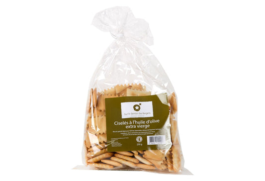 Ciselés crackers in olijfolie - 250 g