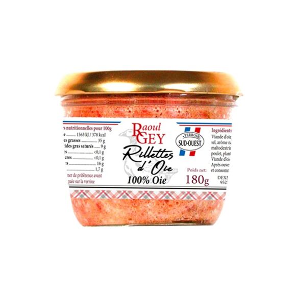 Ganzenrillettes - Raoul Gey - 180g