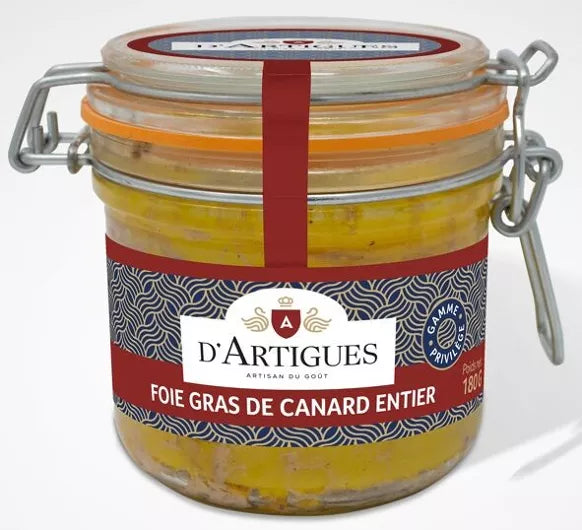 Foie Gras de Canard Entier 125G/Hele Eendenlever Foie Gras 125G