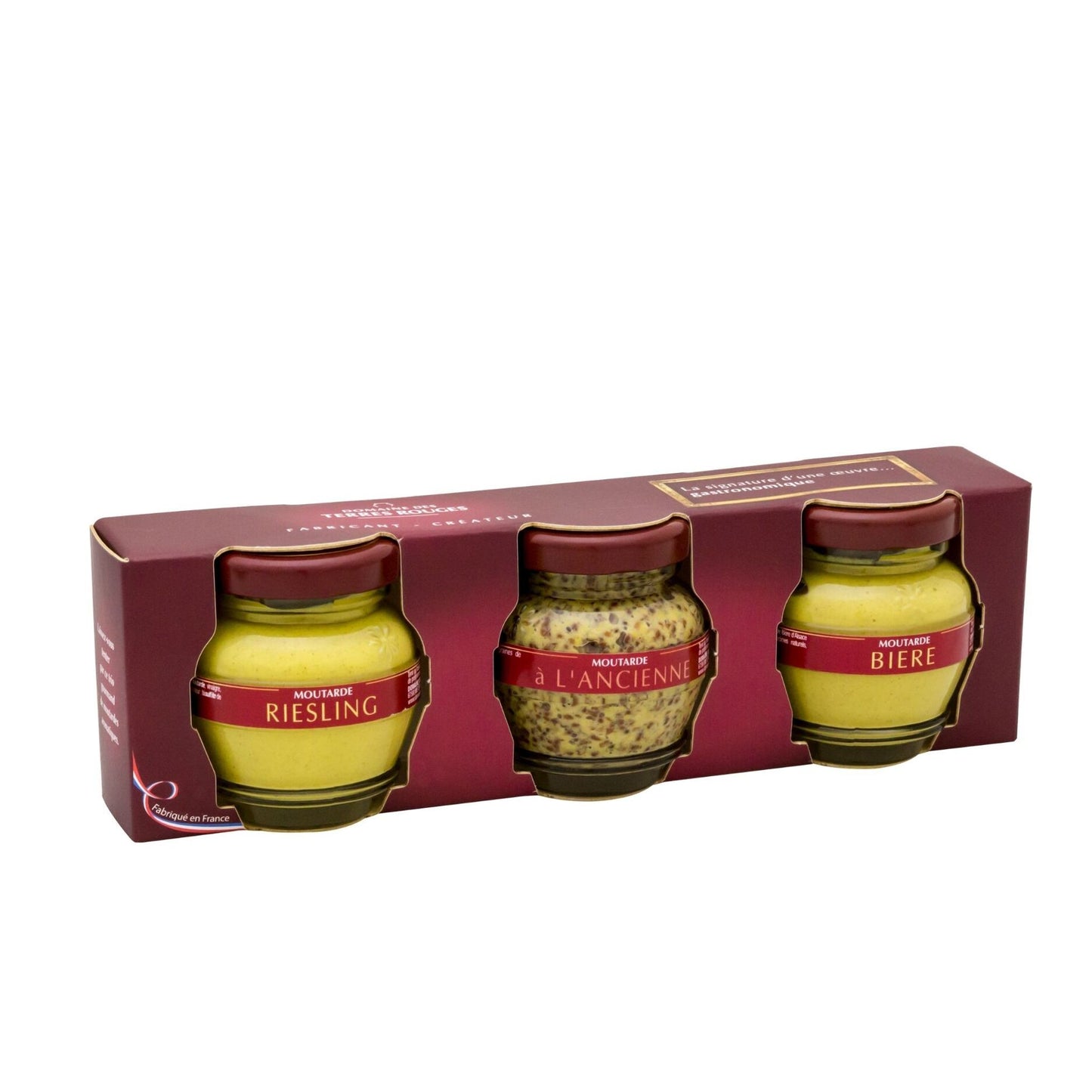 Coffret Trio des Moutardes - Terroir 3x55g