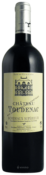 Château Toudenac Bordeaux Superieur 2014