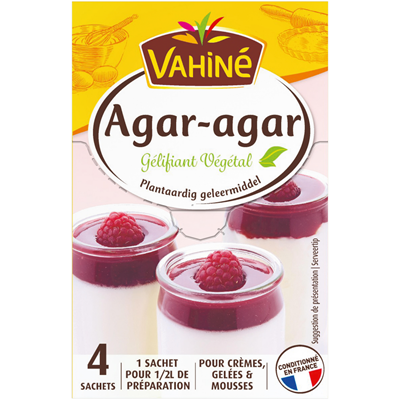 Vahiné Plantaardige geleer-agar 4 x 2 g