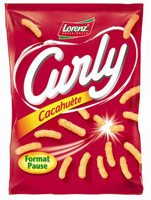 Curly Cacahuètes  60 g Vico